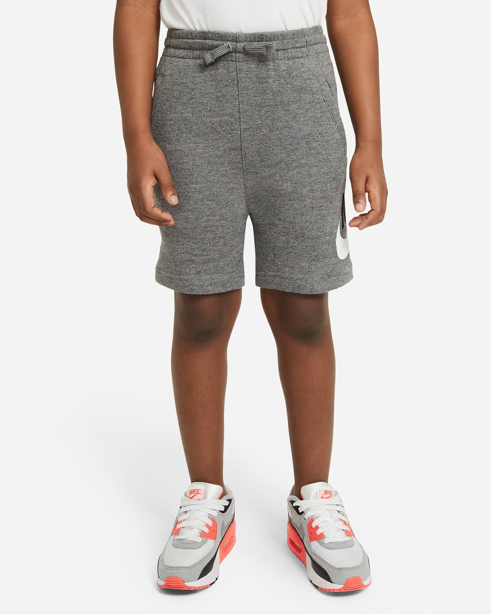 FootKorner TestingShort Nike Sportswear HBR Enfant - Gris/Noir/Blanc