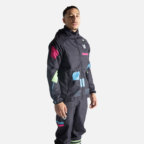 Survêtement FK Balti - Noir/Rose/Bleu - FootKorner Testing