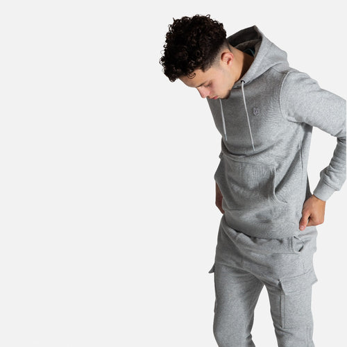 Sweat à capuche FK Cargo - Gris - FootKorner Testing