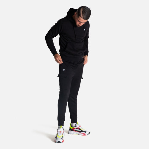 Sweat à capuche FK Cargo - Noir - FootKorner Testing