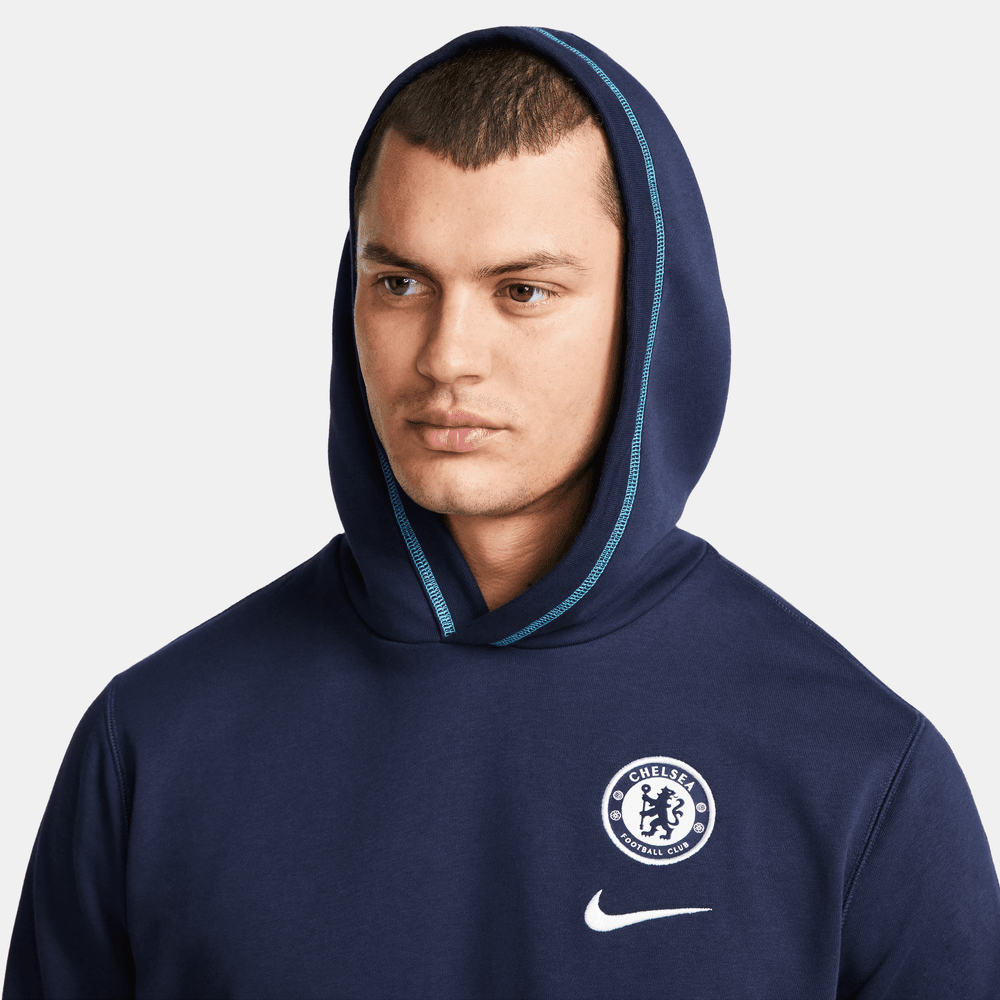 FootKorner TestingSweat Capuche Chelsea Travel 2022/2023 - Bleu/Blanc