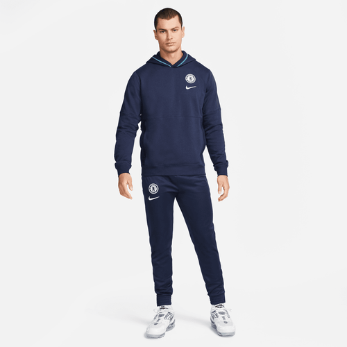 Sweat Capuche Chelsea Travel 2022/2023 - Bleu/Blanc - FootKorner Testing
