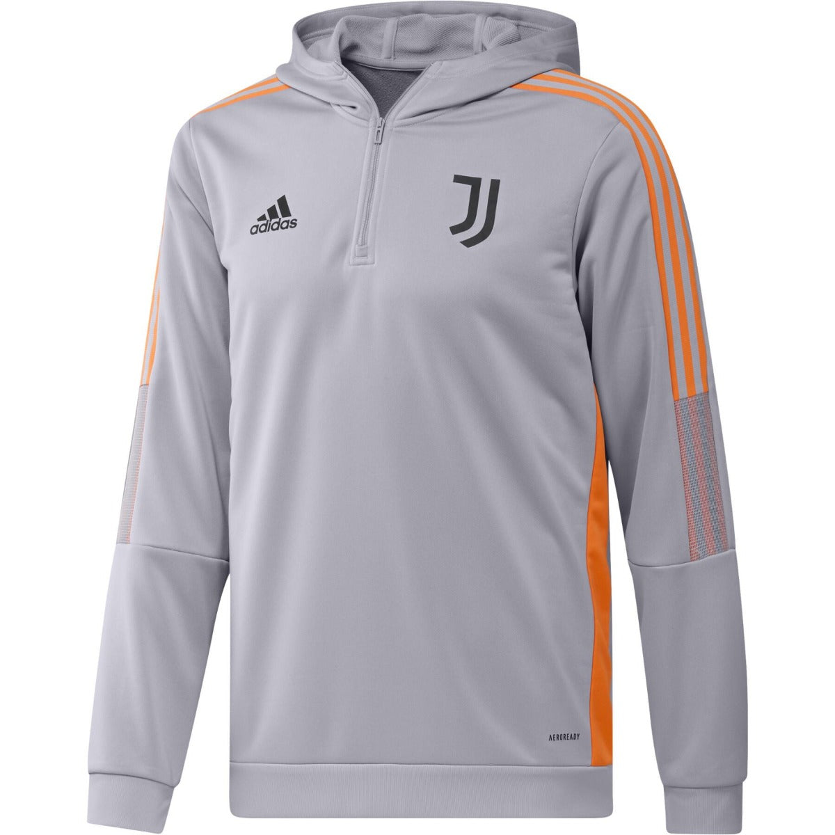 FootKorner TestingHaut d'entrainement à capuche Juventus 2022 - Gris/Orange
