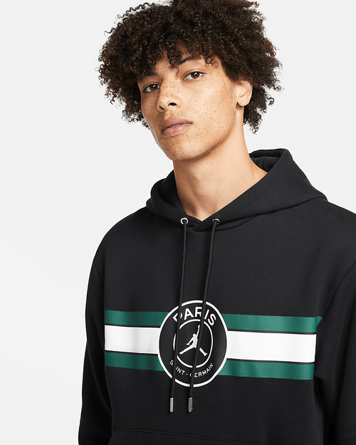 Sweat Capuche PSG X Jordan 2021/2022 - Noir/Vert/Blanc - FootKorner Testing