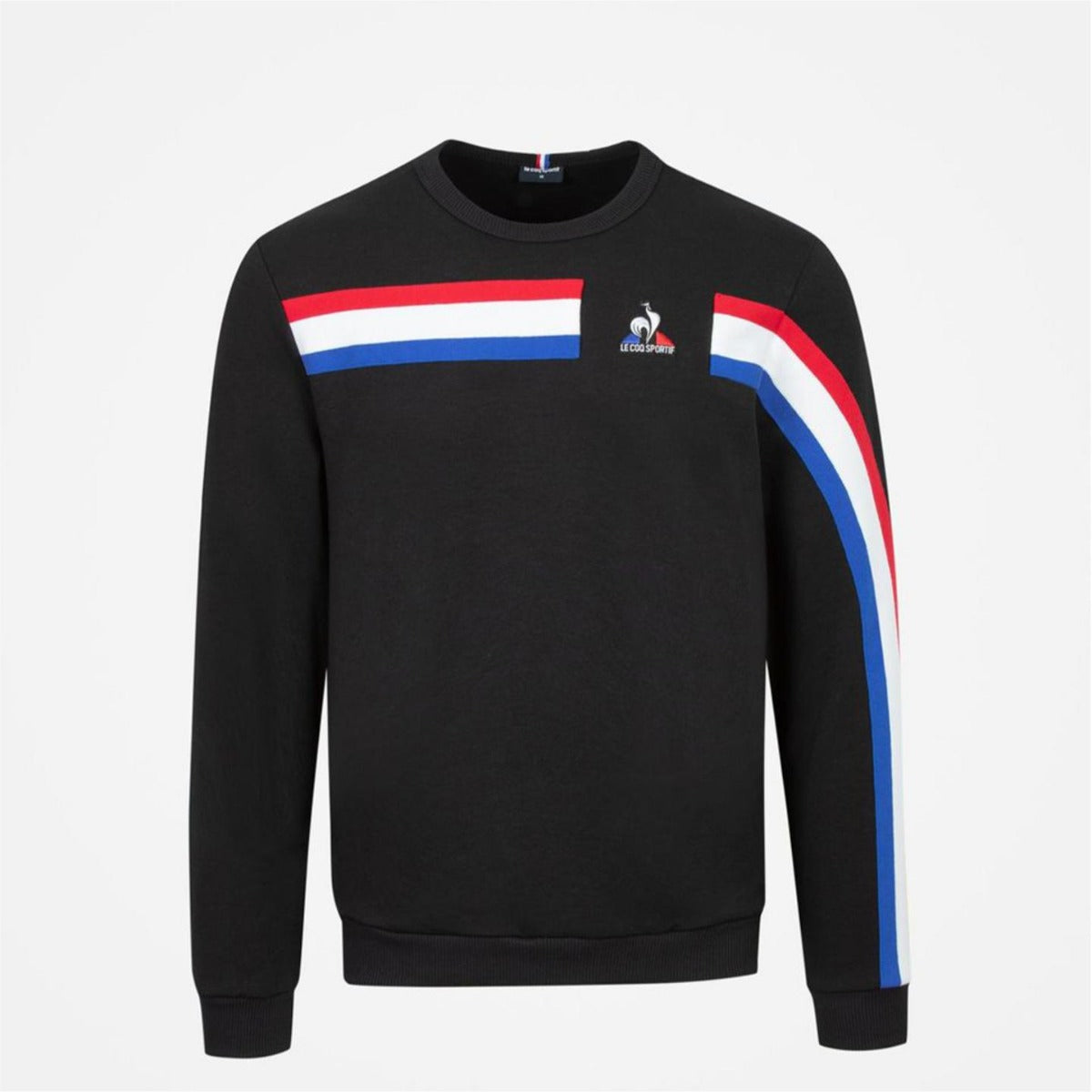 FootKorner TestingSweat Le Coq Sportif Tricolore - Noir