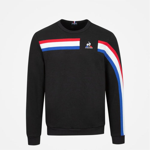 Sweat Le Coq Sportif Tricolore - Noir - FootKorner Testing