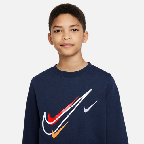 Sweat Nike Tech Fleece Junior - Bleu Marine - FootKorner Testing