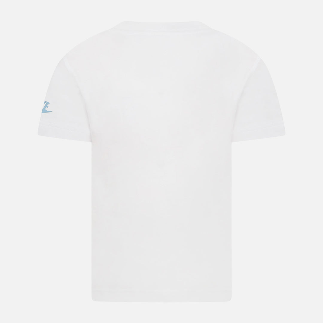 FootKorner TestingT-Shirt Nike Enfant - Blanc/Bleu/Orange