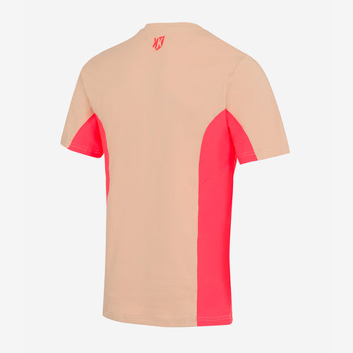 T-shirt FK Pastel - Beige/Rosa - FootKorner Testing