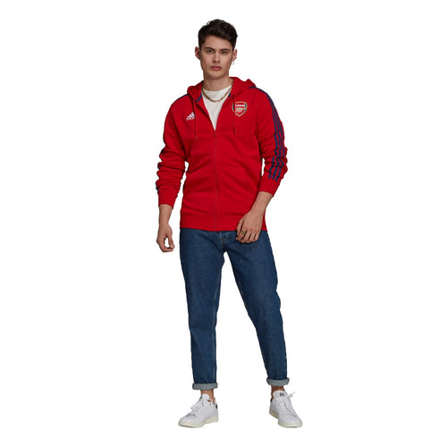 Veste à Capuche Arsenal 2021/2022 - Rouge/Bleu - FootKorner Testing