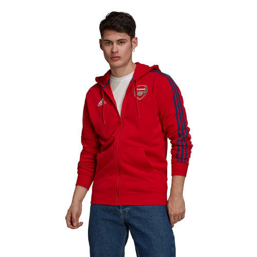 Veste à Capuche Arsenal 2021/2022 - Rouge/Bleu - FootKorner Testing