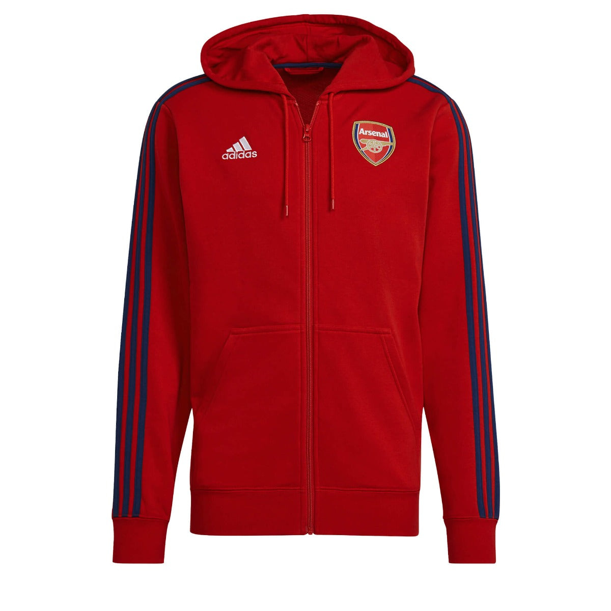 FootKorner TestingVeste à Capuche Arsenal 2021/2022 - Rouge/Bleu