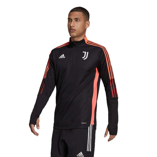 Haut d'entrainement Juventus 2021/2022 - Noir/Orange/Blanc - FootKorner Testing