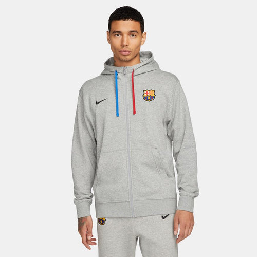Veste à capuche FC Barcelone 2022/2023 - Gris/Bleu/Rouge - FootKorner Testing