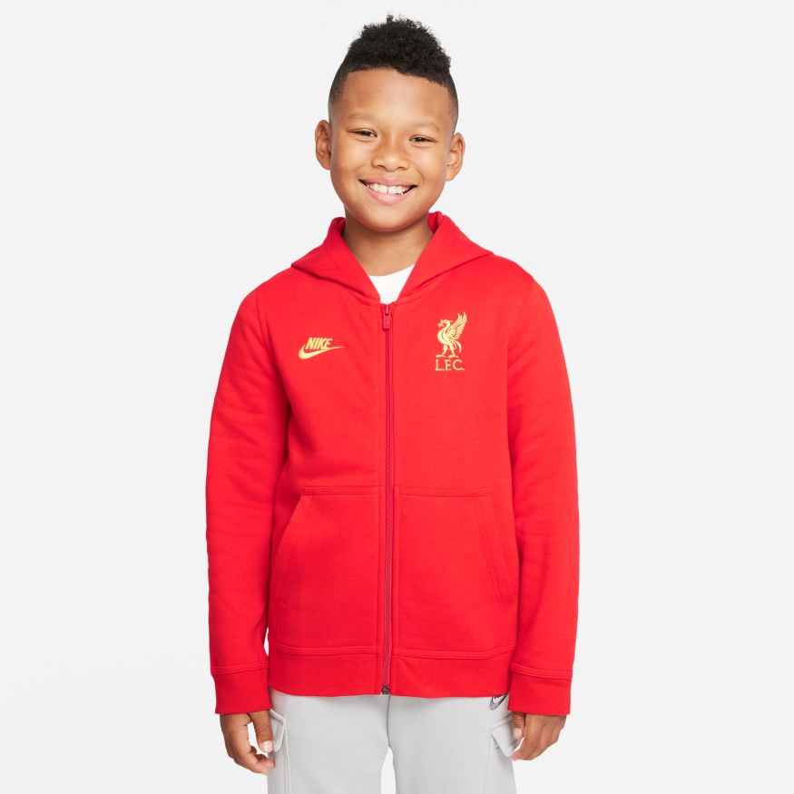 FootKorner TestingVeste Liverpool Junior 2021/2022 - Rouge/Doré