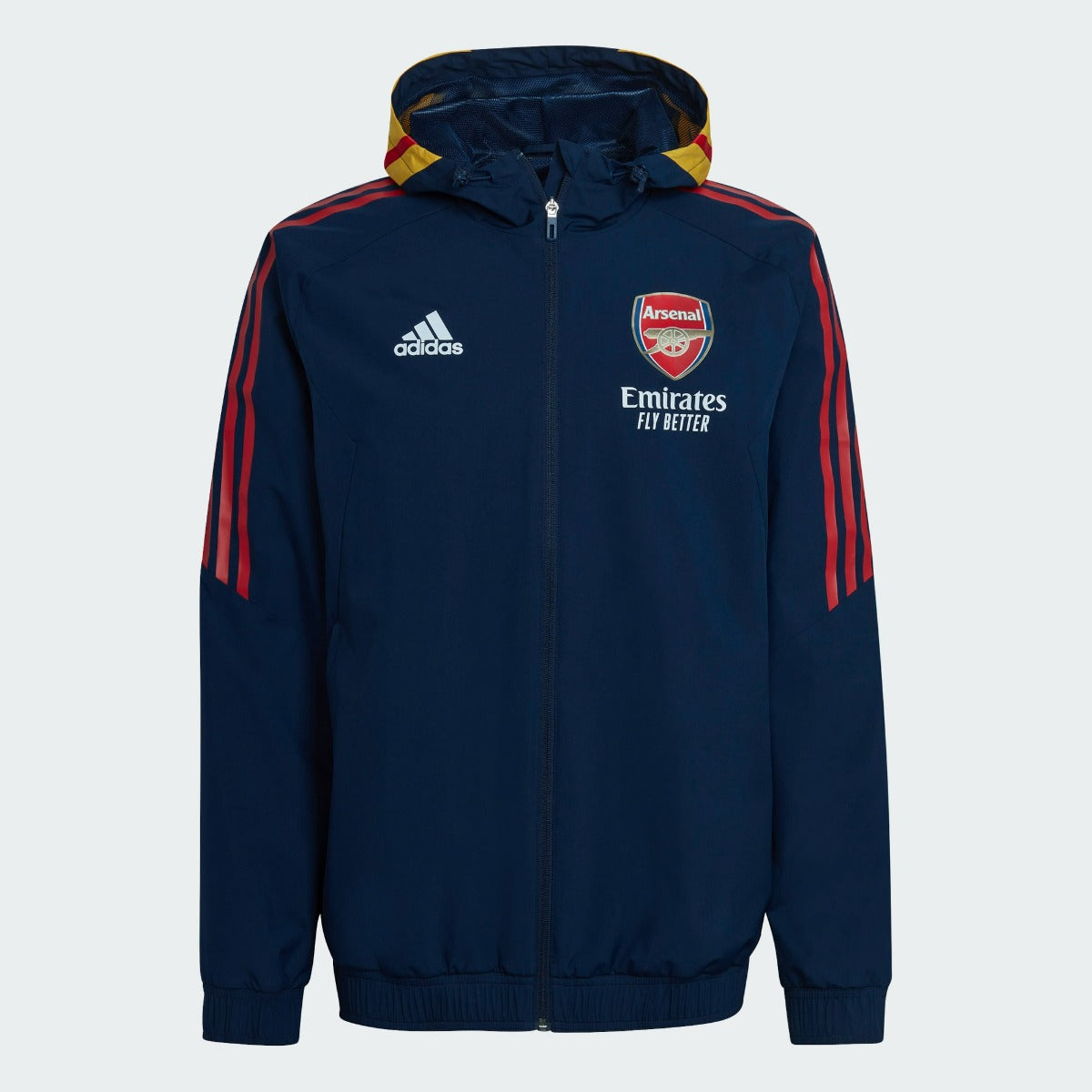 FootKorner TestingVeste Coupe-vent Arsenal Condivo  2022/2023 - Bleu/Rouge