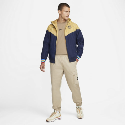 Veste Coupe-Vent FC Barcelone 2022/2023 - Bleu/Or - FootKorner Testing