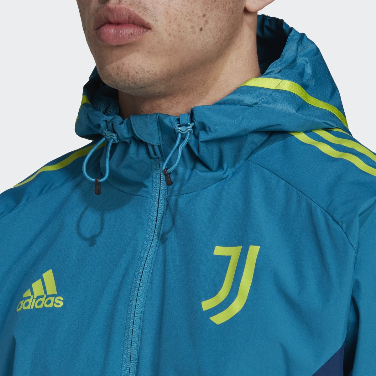 FootKorner TestingVeste Coupe-Vent Juventus 2022/2023 - Bleu/Vert