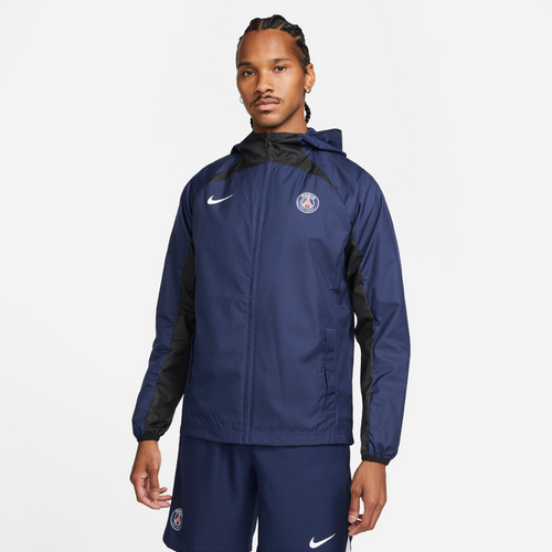 Veste Coupe-vent PSG 2022/2023 - Bleu Marine - FootKorner Testing