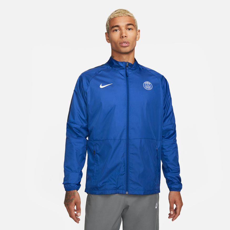 FootKorner TestingVeste Coupe-Vent PSG Repel Academy - Bleu