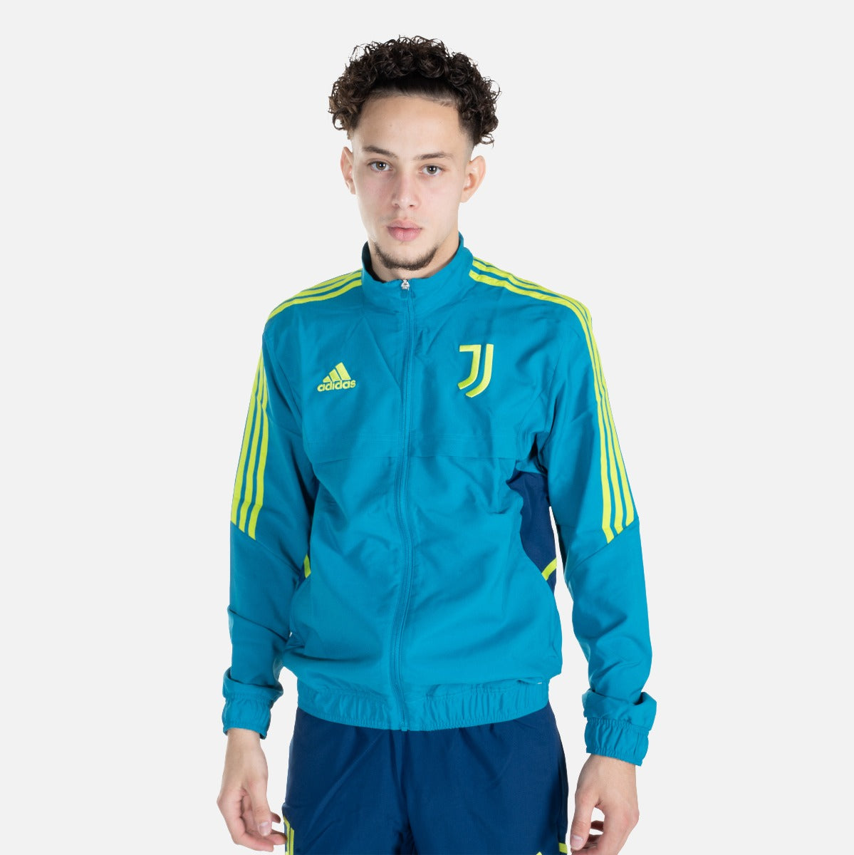 FootKorner TestingVeste de survêtement Juventus 2022/2023 - Bleu/Vert