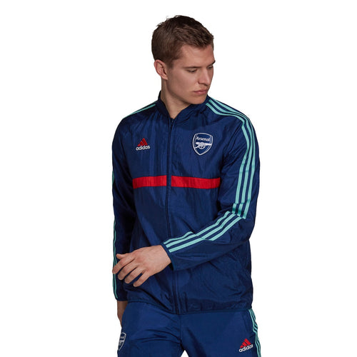 Veste survêtement Arsenal Icon  2021/2022 - Bleu/Rouge - FootKorner Testing