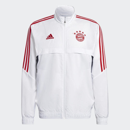 Veste de survêtement Bayern Munich 2022/2023 - Blanc/Rouge/Noir - FootKorner Testing