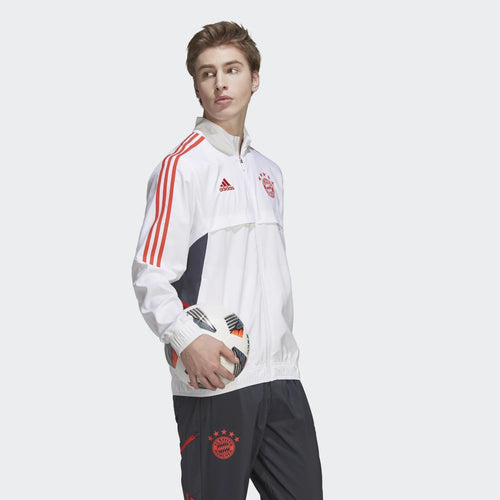 Veste de survêtement Bayern Munich 2022/2023 - Blanc/Rouge/Noir - FootKorner Testing