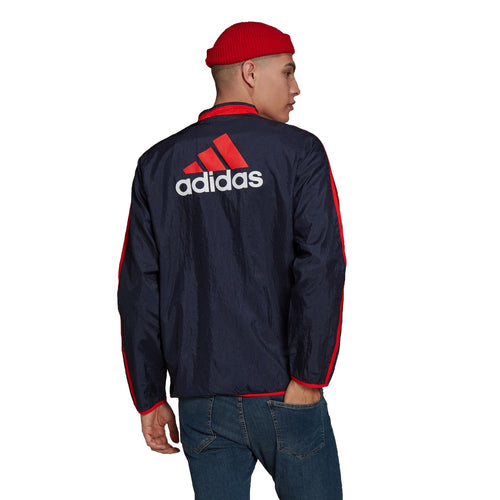 Veste survêtement Bayern Munich Icon  - Bleu/Rouge - FootKorner Testing