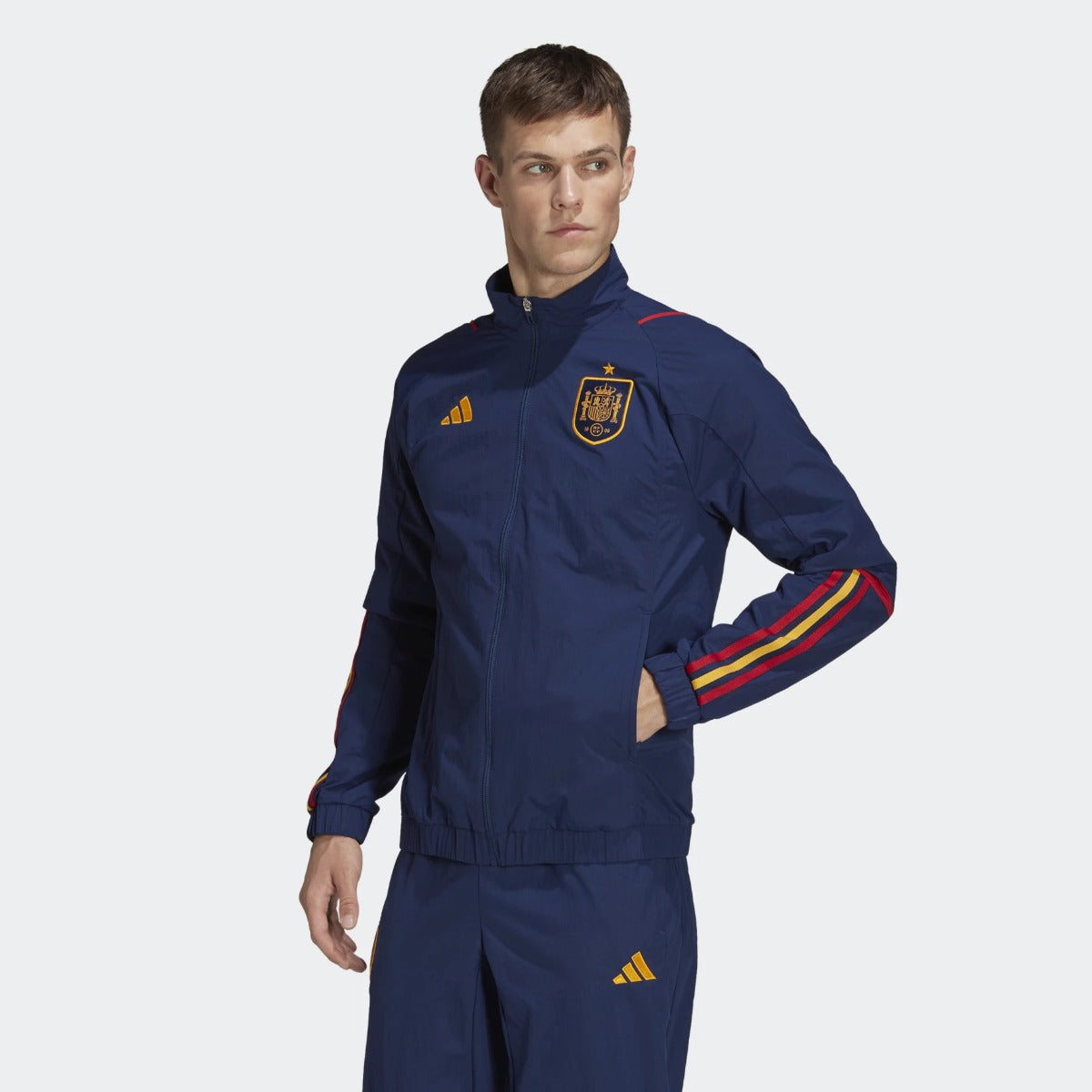 FootKorner TestingVeste de survêtement Espagne 2022 - Bleu/Rouge/orange