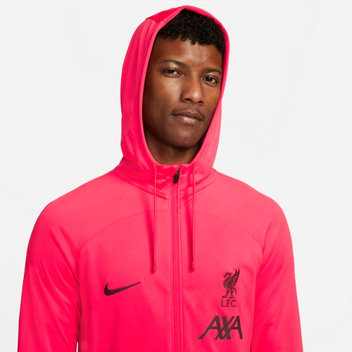 Veste survêtement Liverpool 2022/2023 - Rouge/Noir - FootKorner Testing