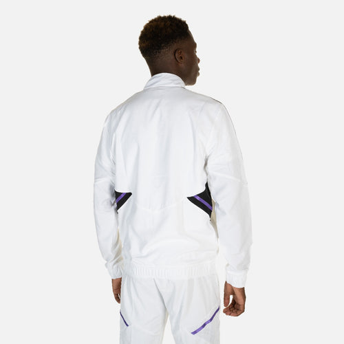 Veste de survêtement Real Madrid Condivo 2022/2023 - Blanc/Noir/Violet - FootKorner Testing