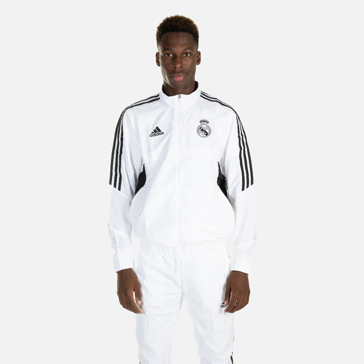 FootKorner TestingVeste de survêtement Real Madrid Condivo 2022/2023 - Blanc/Noir/Violet