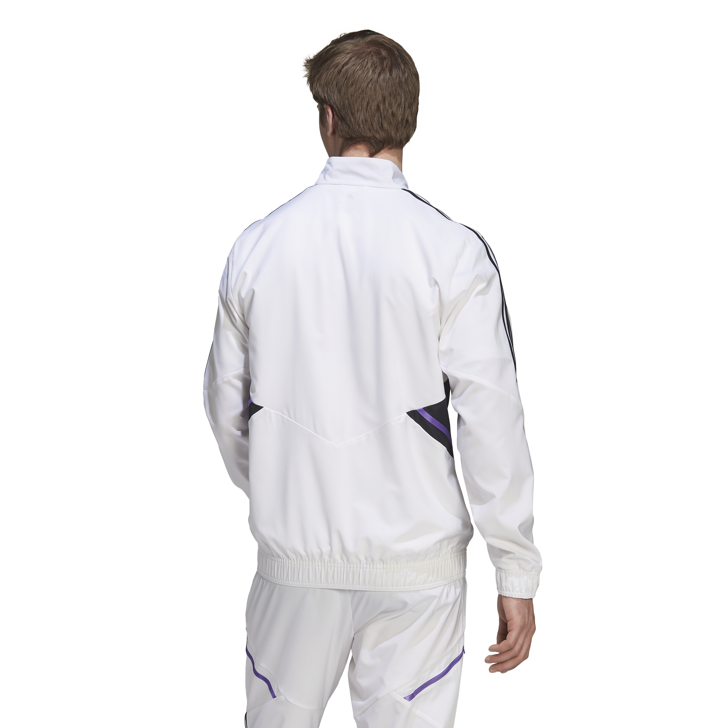 FootKorner TestingVeste de survêtement Real Madrid Condivo 2022/2023 - Blanc/Noir/Violet