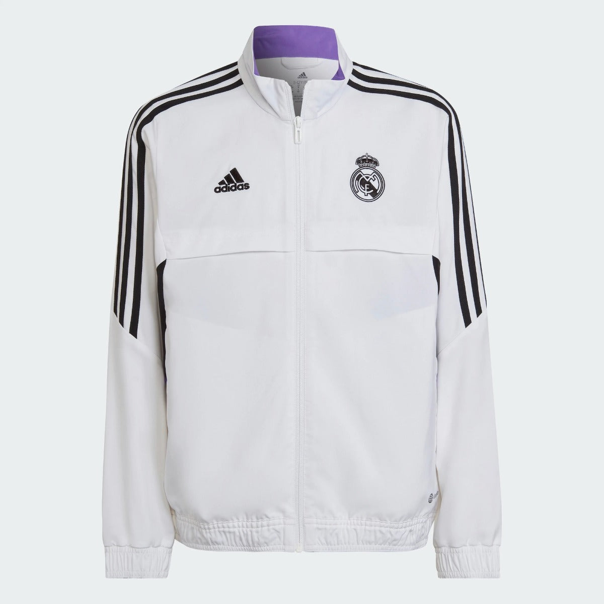 FootKorner TestingVeste de survêtement Real Madrid Condivo Junior 2022 - Blanc/Noir/Violet