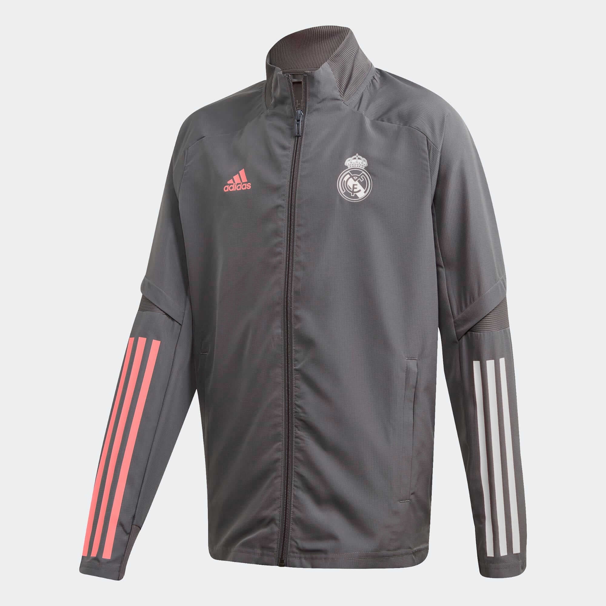 FootKorner TestingVeste survêtement Real Madrid Junior 2020/2021 - Gris