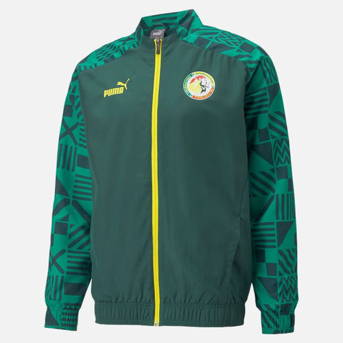 Senegal Track Jacket 2022/2023 - Green/Yellow - FootKorner Testing