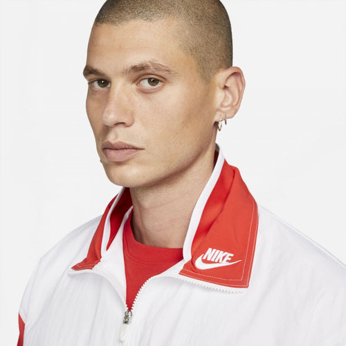 Veste tissée Liverpool 2021/2022 - Blanc/Rouge - FootKorner Testing