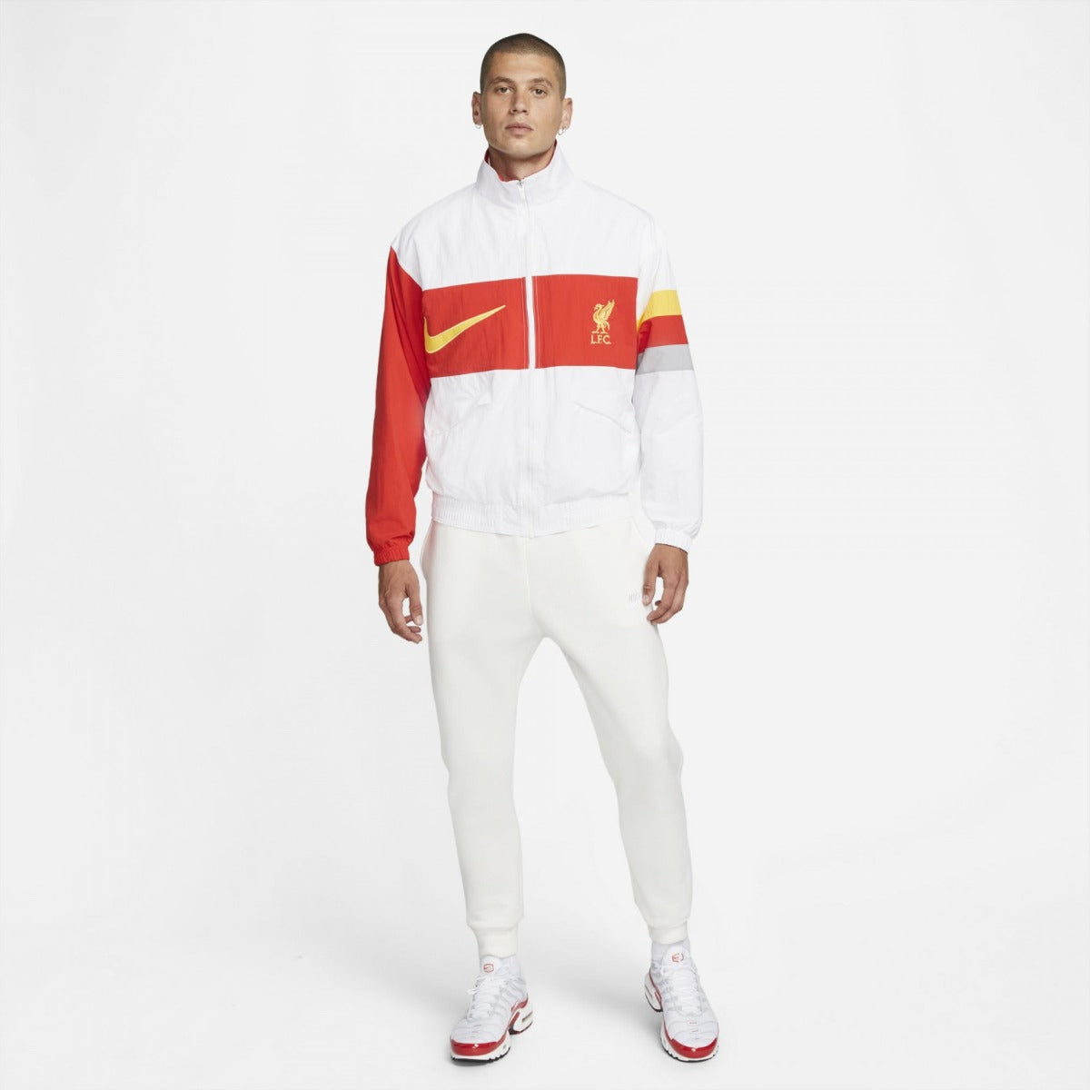 FootKorner TestingVeste tissée Liverpool 2021/2022 - Blanc/Rouge