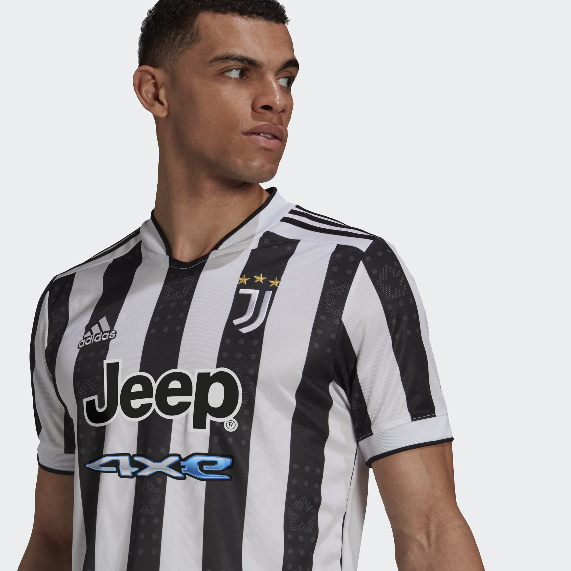 FootKorner TestingMaillot Juventus Domicile 2021/2022 - Blanc/Noir