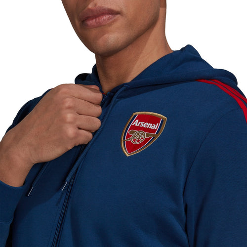 Veste Capuche Arsenal 2021/2022 - Bleu/Rouge - FootKorner Testing