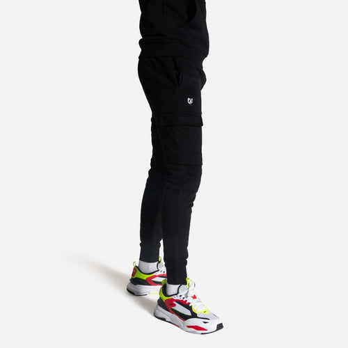 Pantalon FK Cargo - Noir - FootKorner Testing