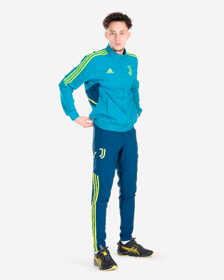 FootKorner TestingPantalon de survêtement Juventus 2022/2023 - Bleu/Vert