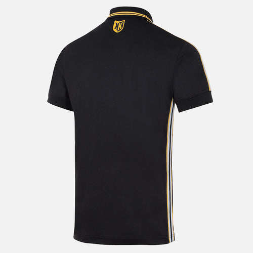Polo FK Teams - Nero/Bianco/Giallo - FootKorner Testing