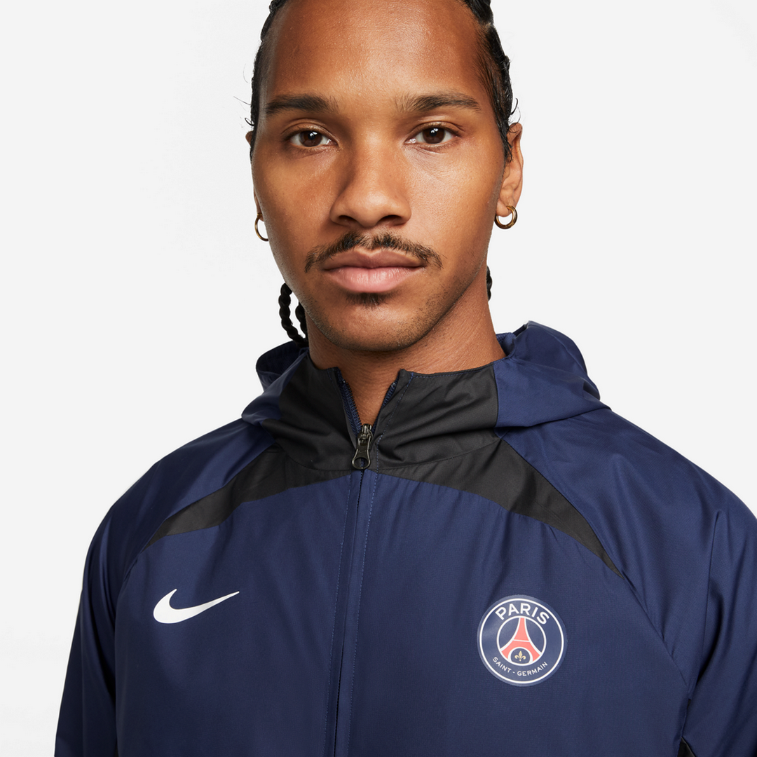 FootKorner TestingVeste Coupe-vent PSG 2022/2023 - Bleu Marine
