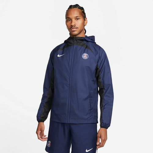 Veste Coupe-vent PSG 2022/2023 - Bleu Marine - FootKorner Testing