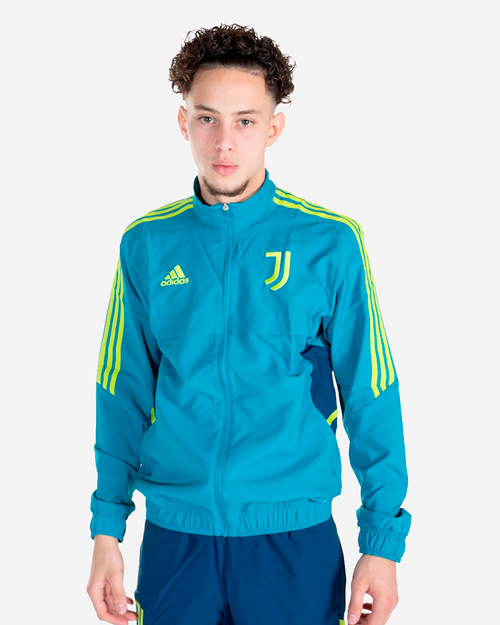 Veste de survêtement Juventus 2022/2023 - Bleu/Vert - FootKorner Testing