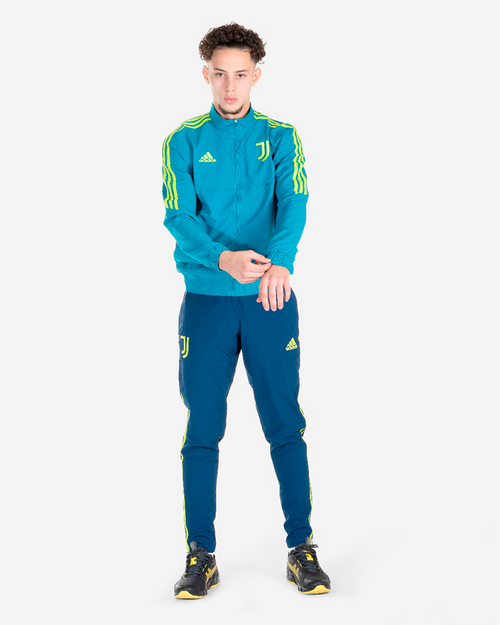Veste de survêtement Juventus 2022/2023 - Bleu/Vert - FootKorner Testing